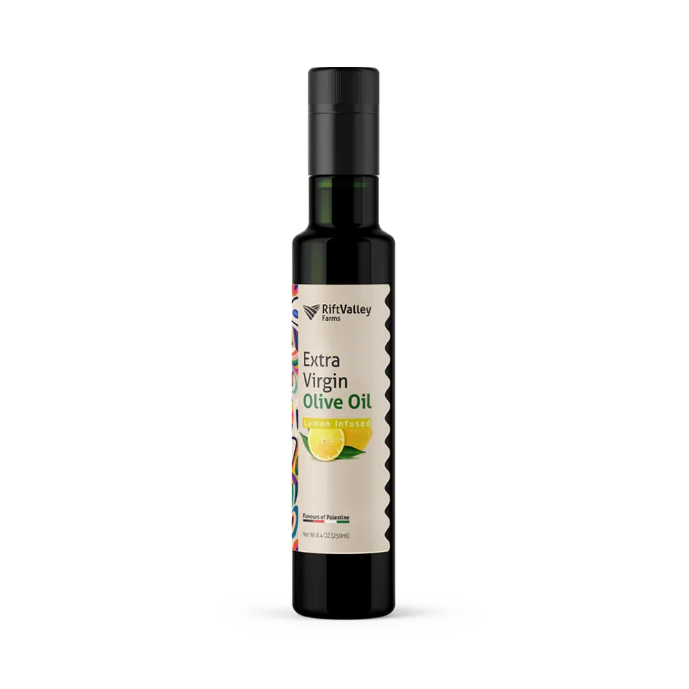 Rift Valley Farms, extra natives Olivenöl Zitrone aus Palästina